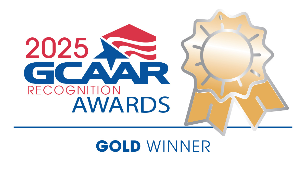 gold winner award recognition from GCAAR gold winner award recognition from GCAAR